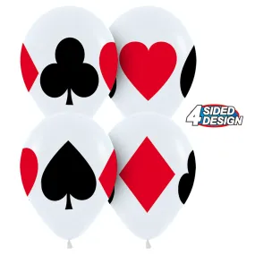 11 inch SEMPERTEX CARD SUITS