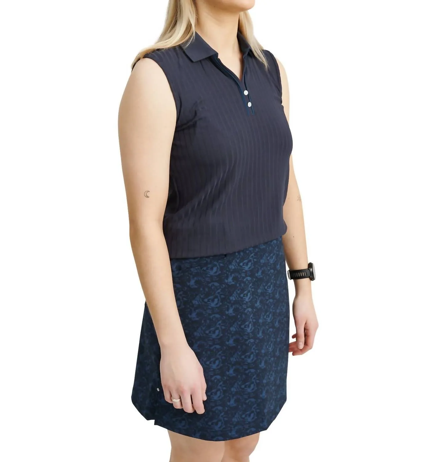 Abacus Sportswear Us - Women Pebble Sleeveless Polo