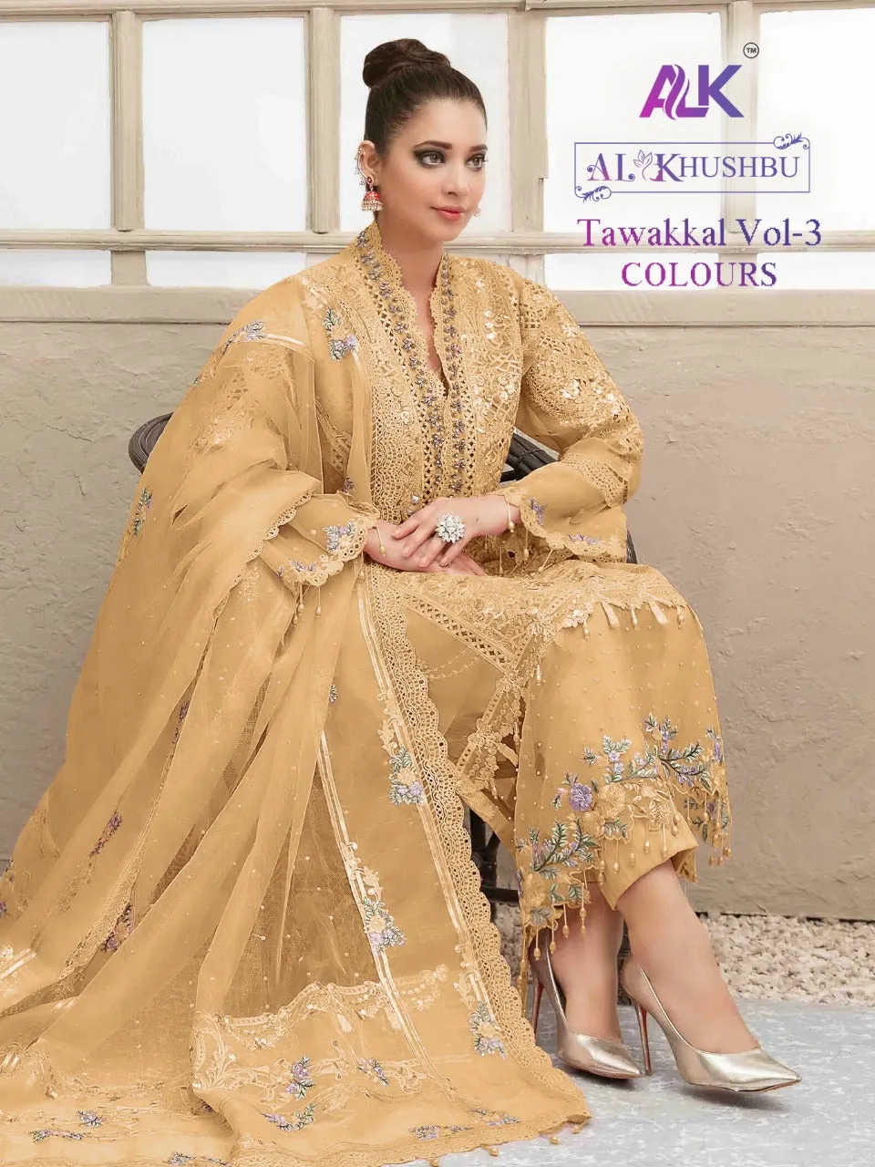 AL KHUSHBU TAWAKKAL VOL-3 DNO-3028 SALWAR SUIT