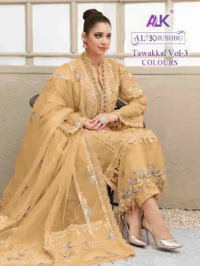 AL KHUSHBU TAWAKKAL VOL-3 DNO-3028 SALWAR SUIT