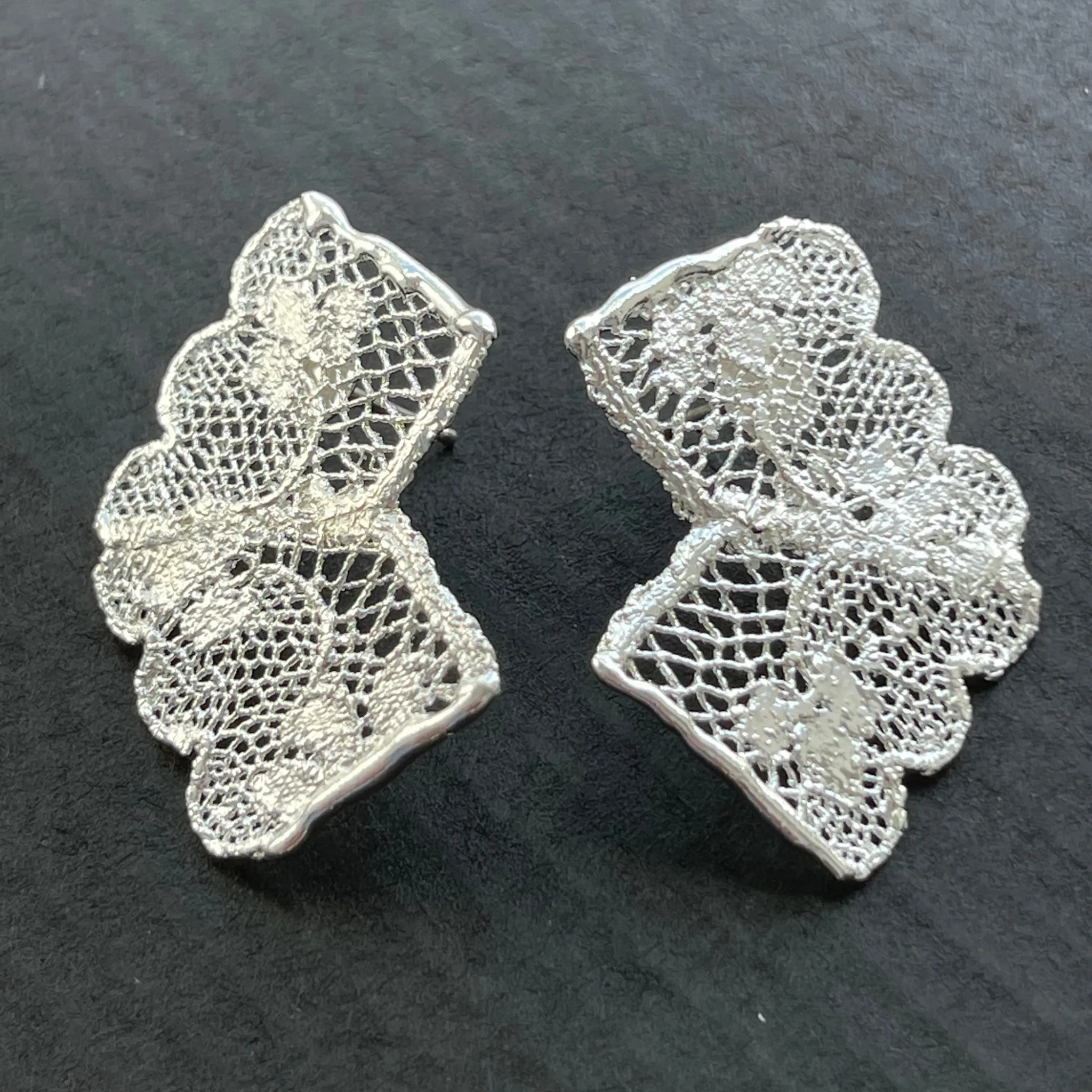 Audra - Stud Lace Earrings