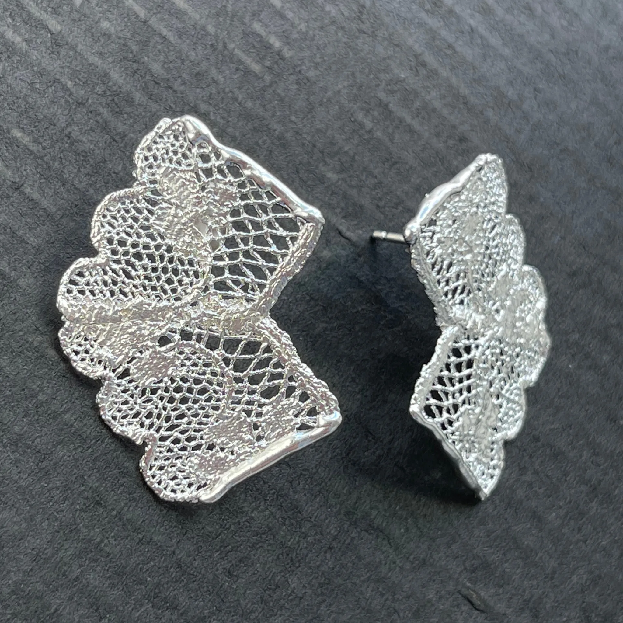 Audra - Stud Lace Earrings