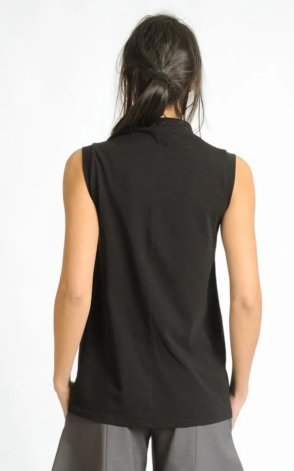 Black Sleeveless Top