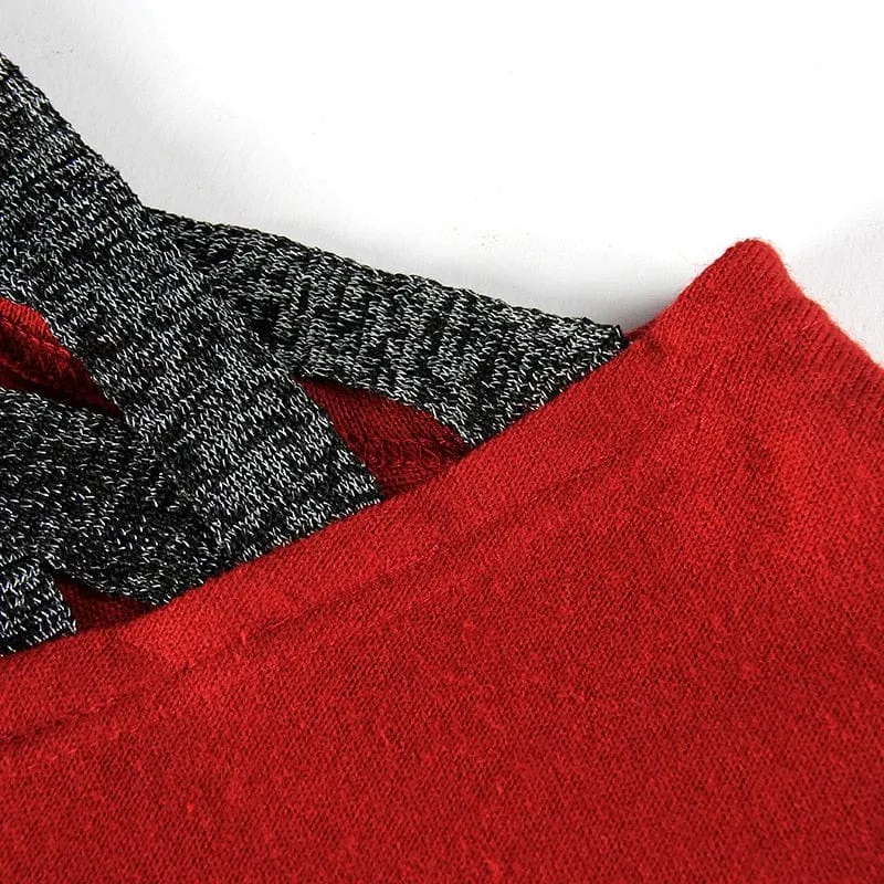 Crisscross Reversible Knitted Top S-2XL  3 Colors