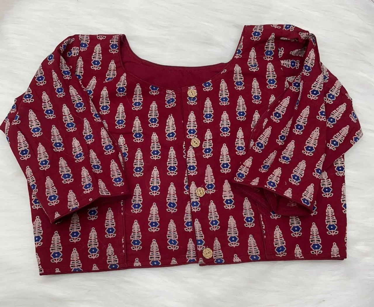 Fancy Ajarakh Blouse