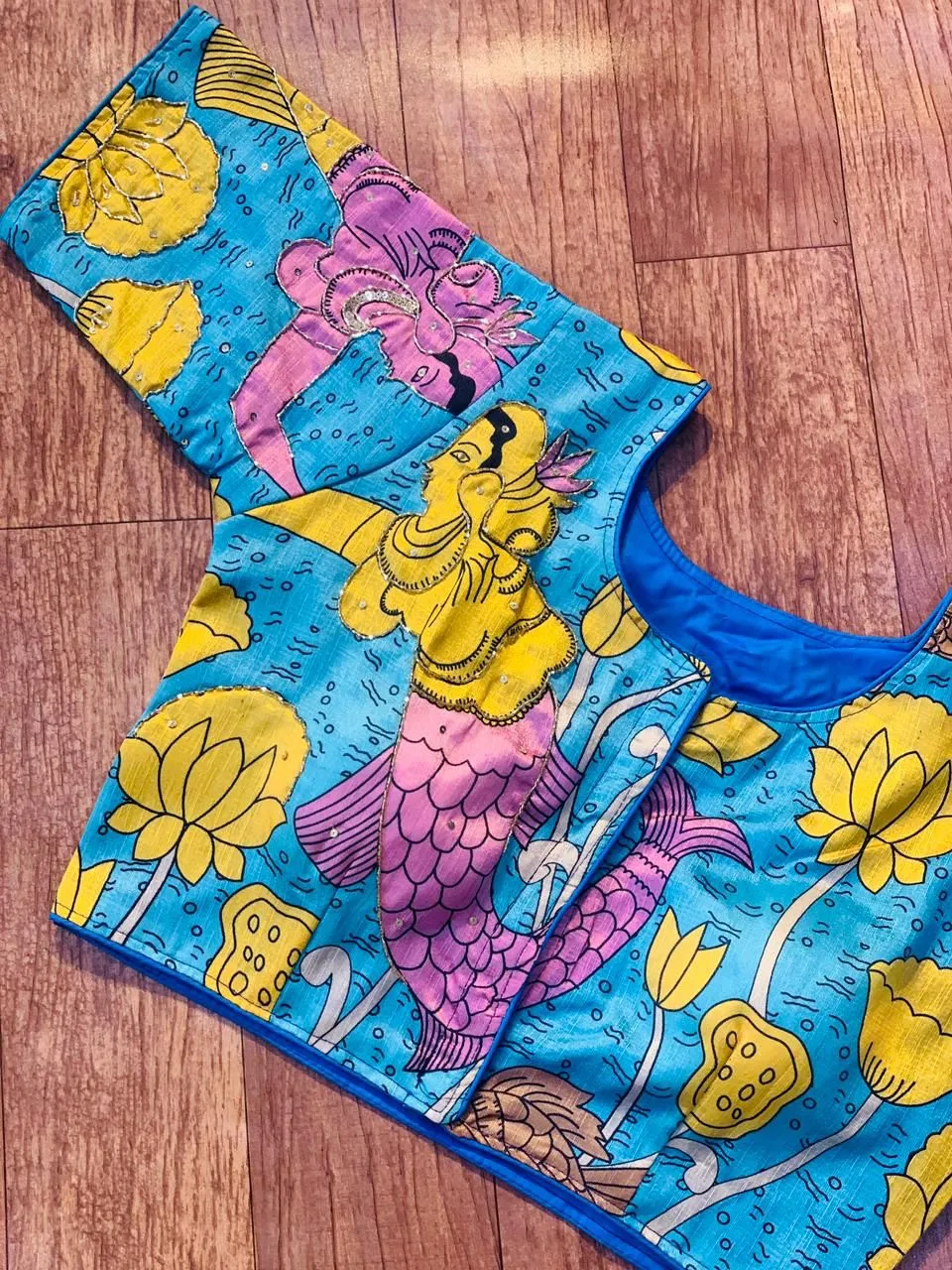 Fancy Designer Paint Blouse