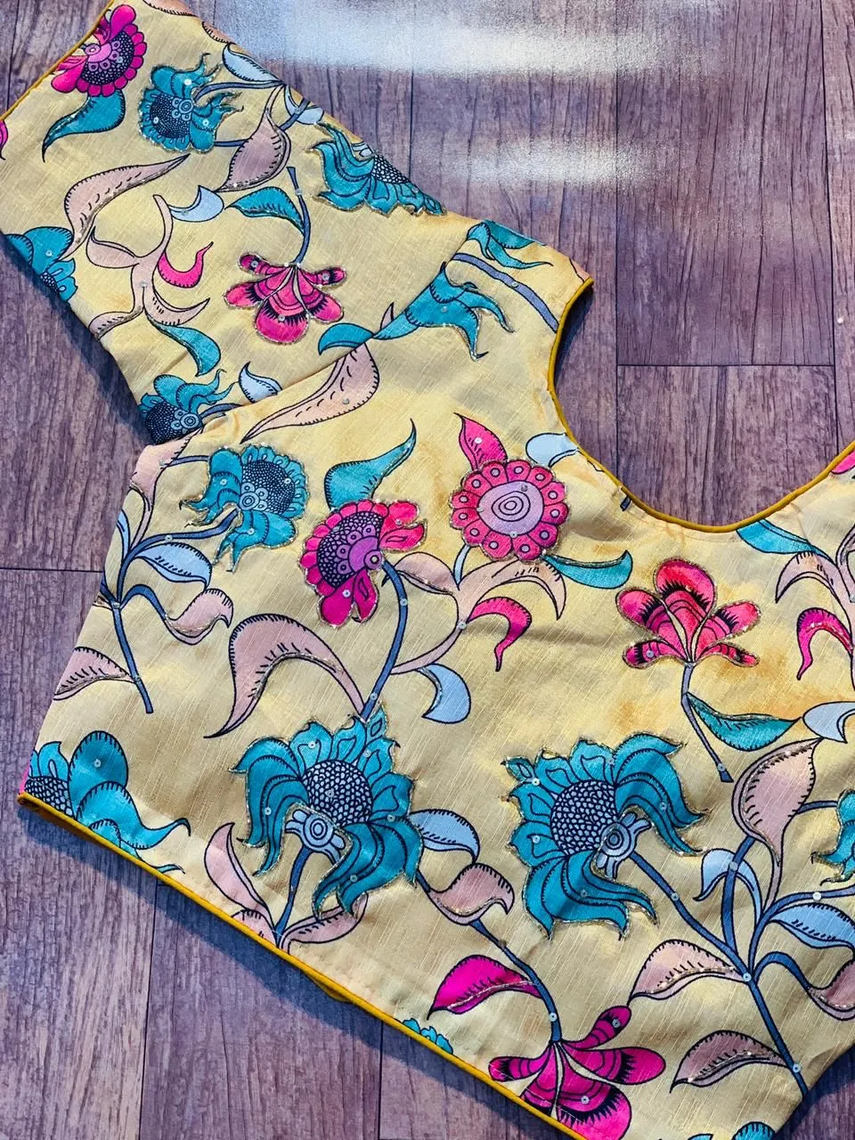 Fancy Designer Paint Blouse