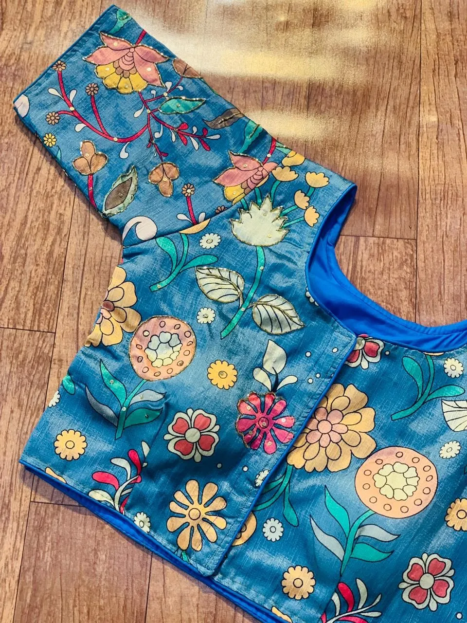 Fancy Designer Paint Blouse