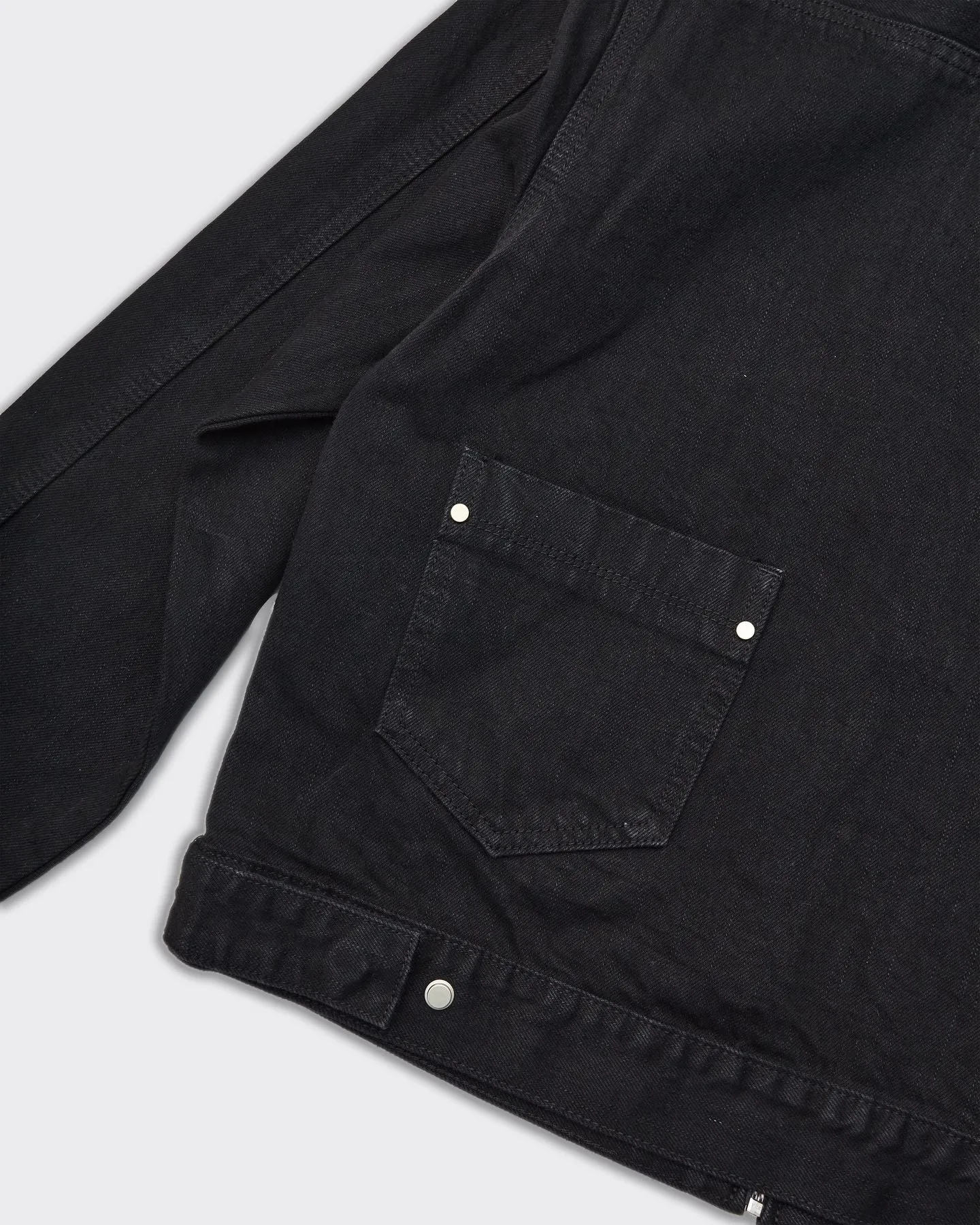 Giacca Denim Nera