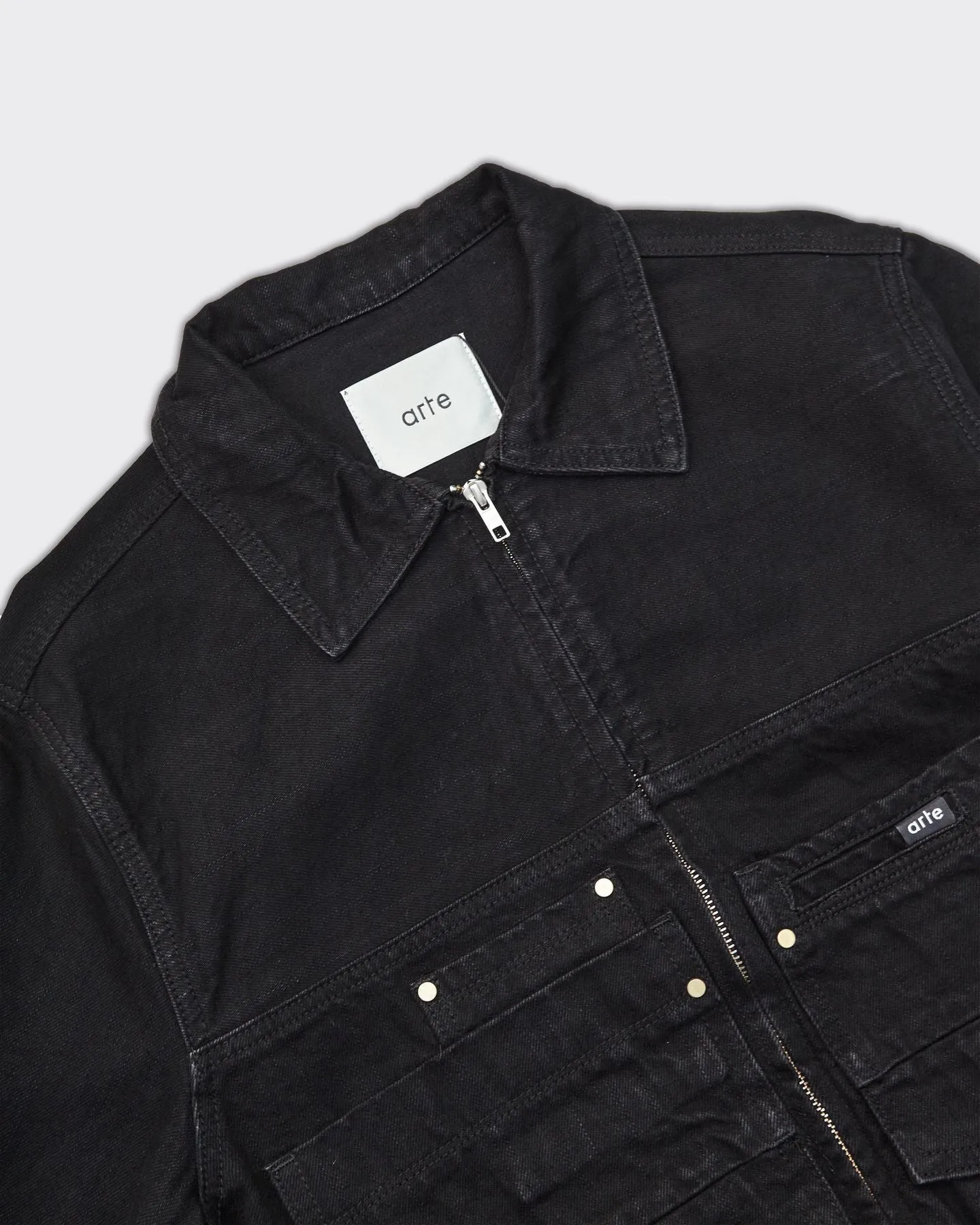 Giacca Denim Nera
