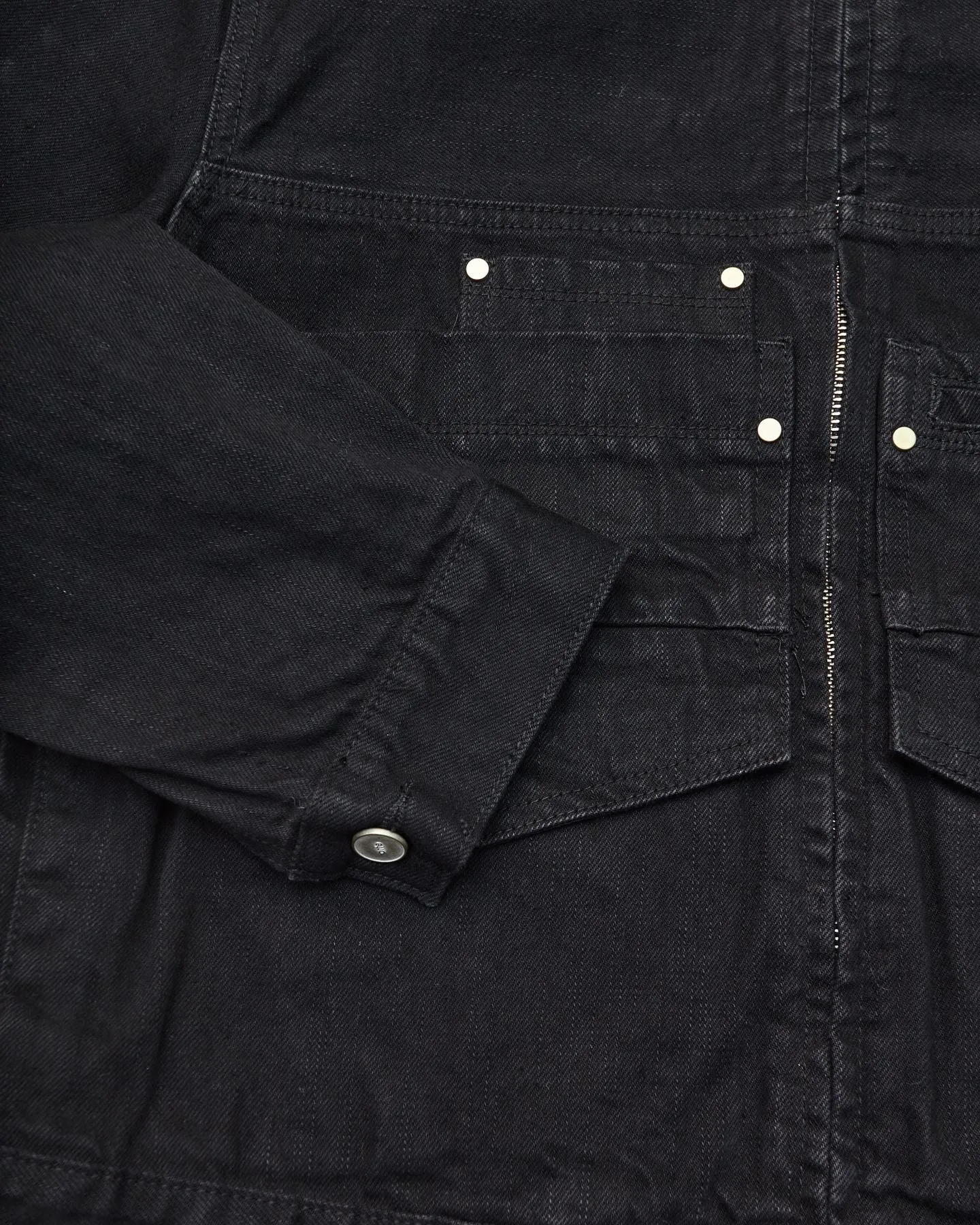 Giacca Denim Nera