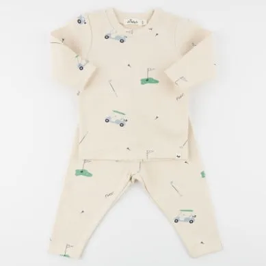 Golf Print Two Piece Set
