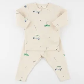 Golf Print Two Piece Set