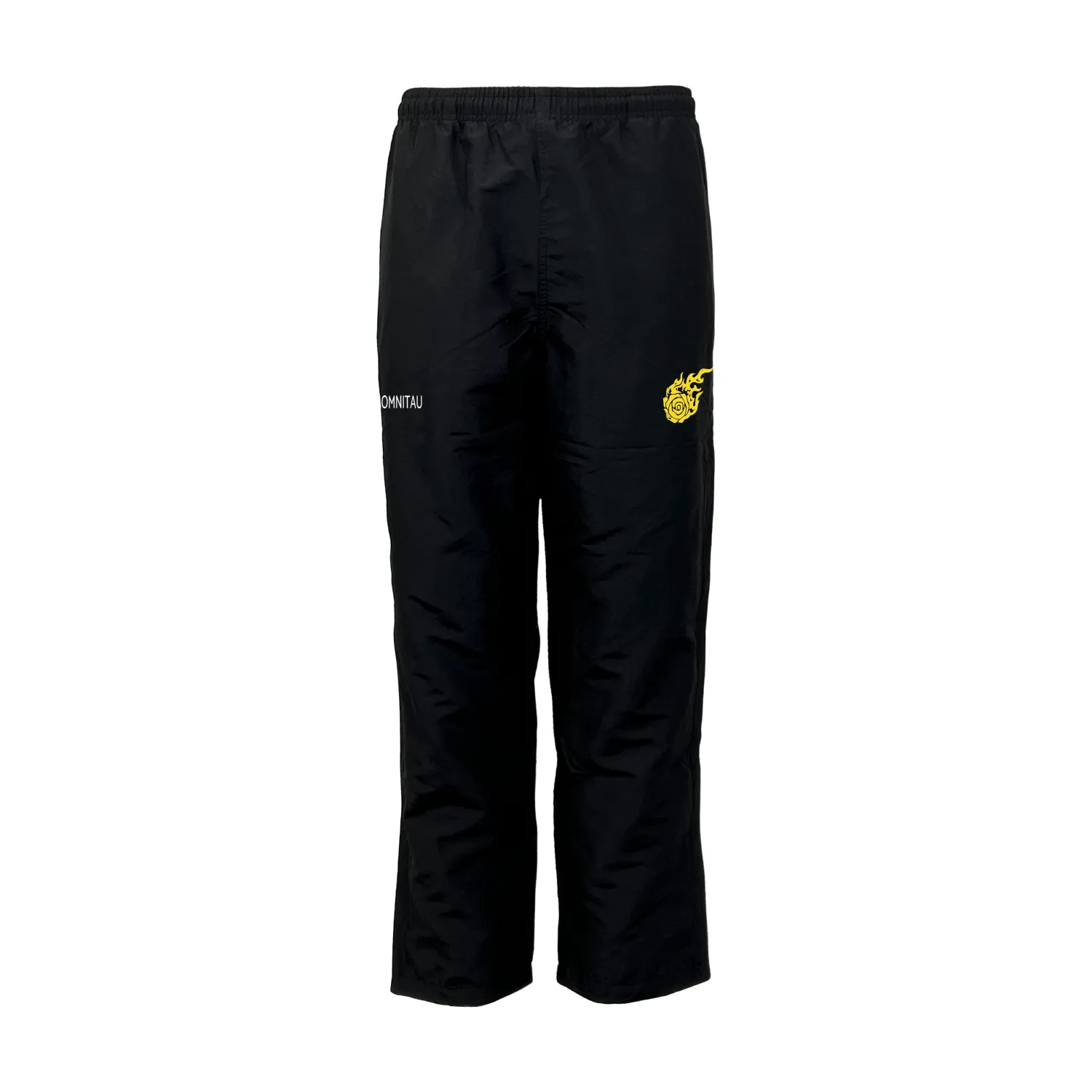 Henley Fire Full Zip Tracksuit Pant - Black