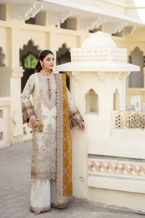 Imrozia Embellished Organza Pakistani Party Wear Suit Sheen IMR203