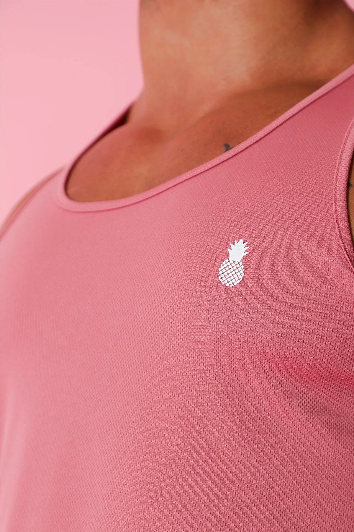 JJ Gym Tank Top - Flamingo Pink