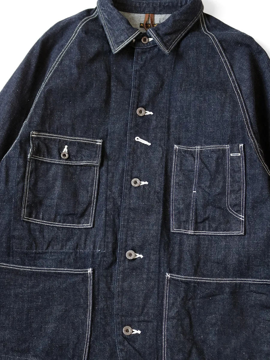 Kapital 12oz Indigo Denim Cactus Coverall - Durable Workwear for Men