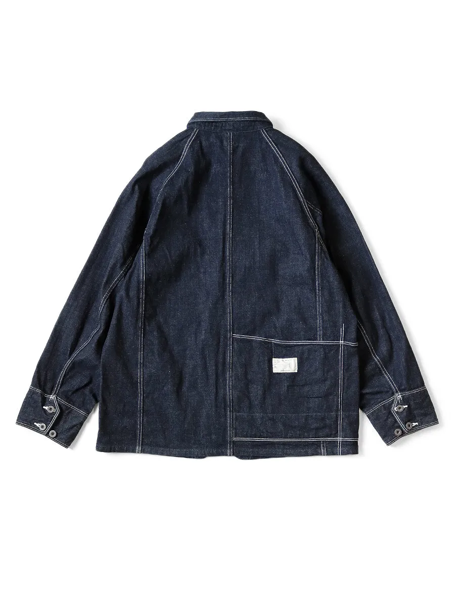 Kapital 12oz Indigo Denim Cactus Coverall - Durable Workwear for Men