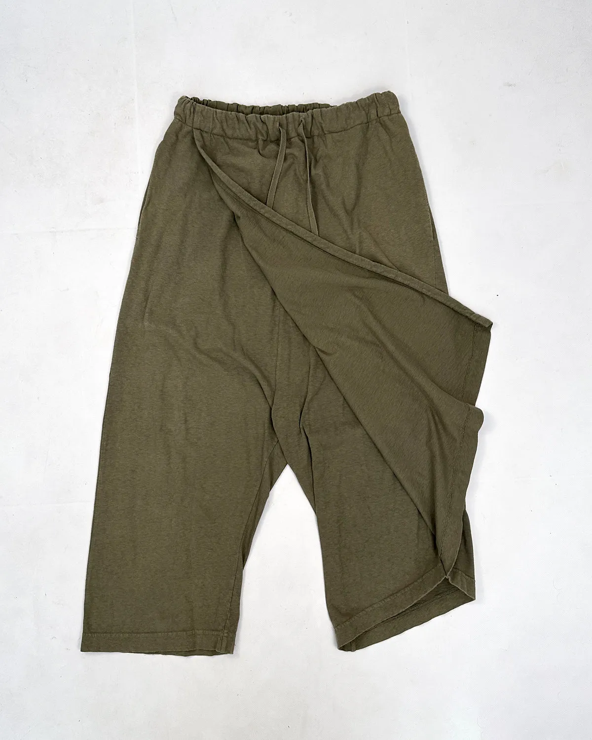 Kapital Green Skirted Sweat Pants 2000's