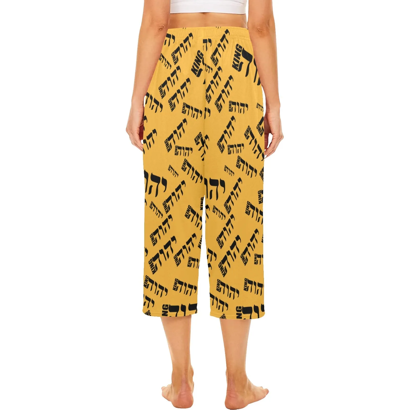 King YAHWEH Luxe III Cropped Pajama Pants