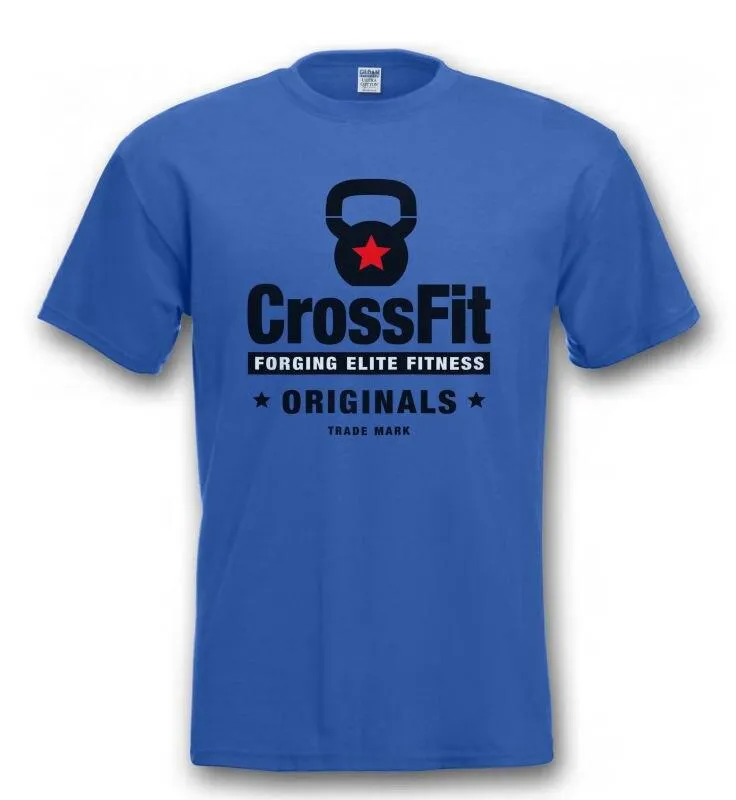 Printing KETTLEBELLS Cartoon Print Short Sleeve T Shirt Free Shipping Round neck
