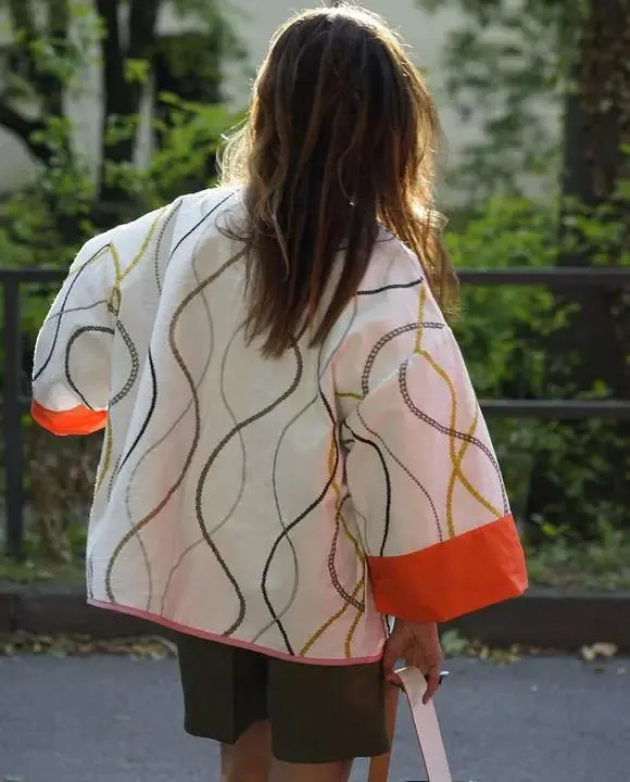 Reversible Chic Streetwear Varsity Jacket