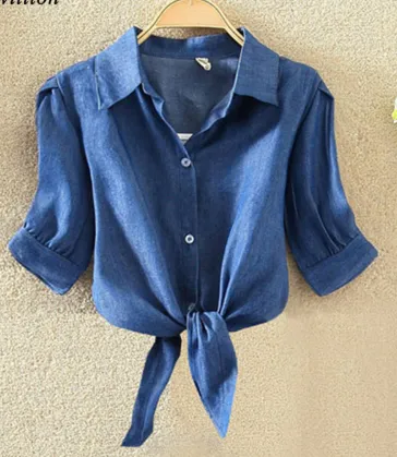 Short Sleeve Women Casual Tops