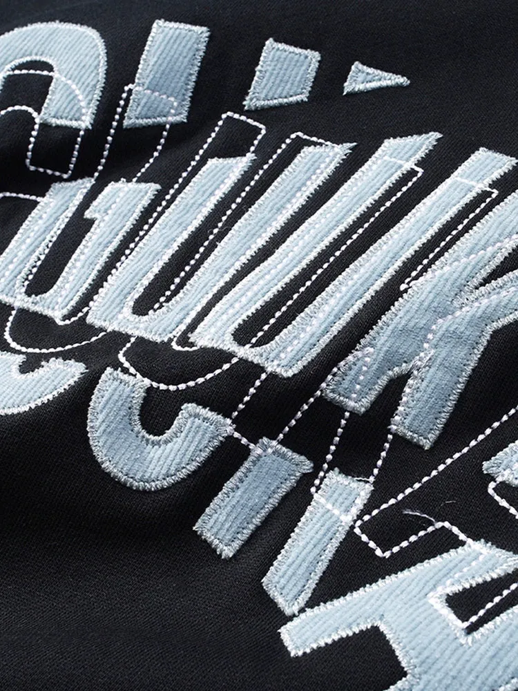 Street Dark Casual Mode Tops Loose
