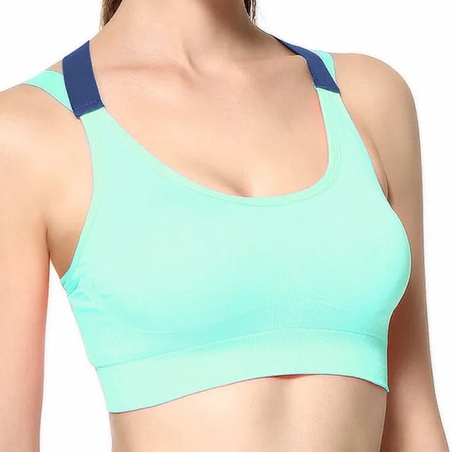 Women Sexy Fitness Yoga Push Up Sports Bra Running Seamless Padded Professional Shockproof Pink Black Plus Size Top Bra xl xxl