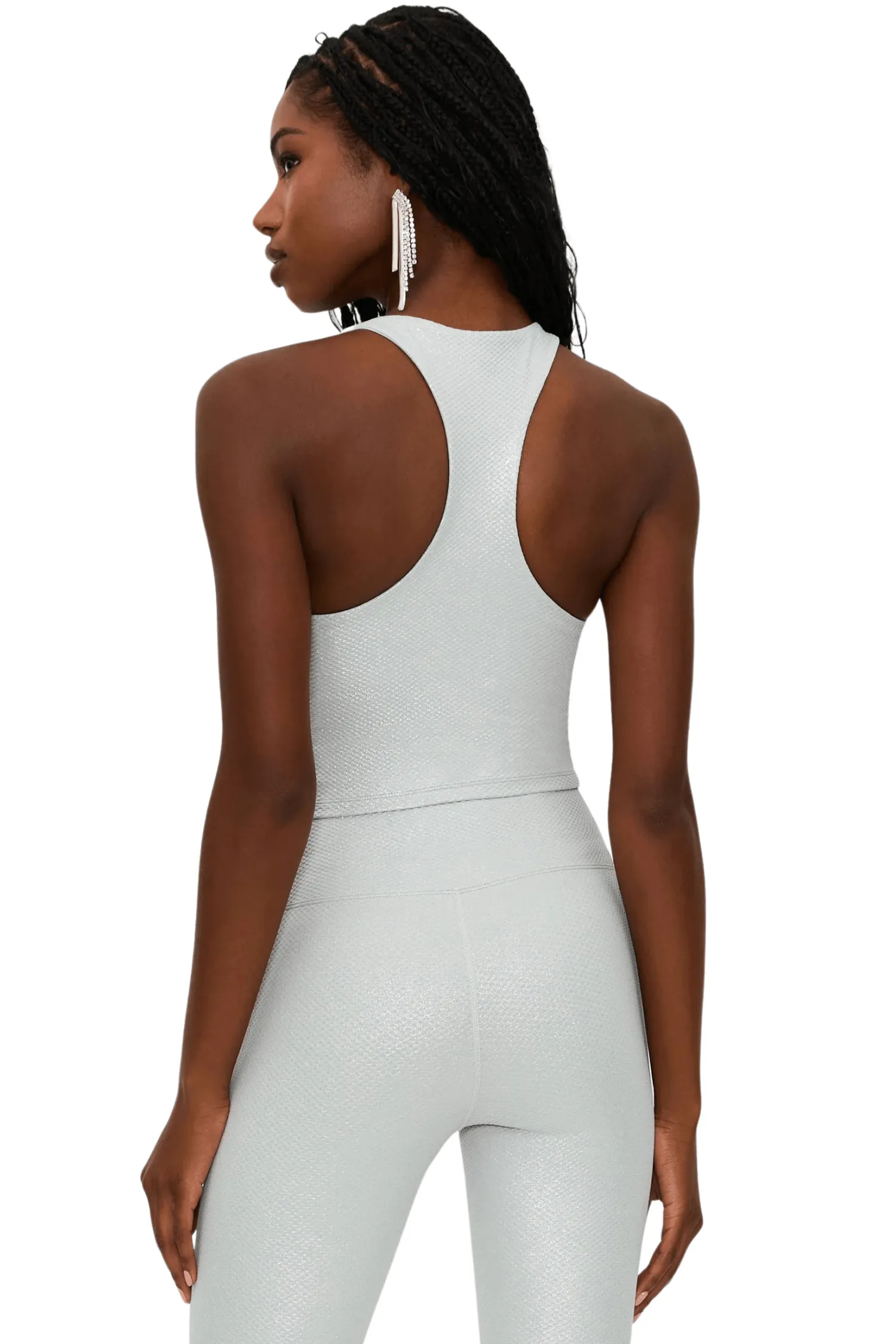 Yara Top Silver Shine Waffle